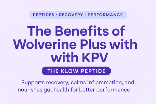 Calm inflammation, train harder — meet Wolverine Plus + KPV