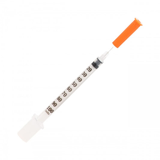 Insulin Syringe 1.0mL 31G x 6mm - 10pk