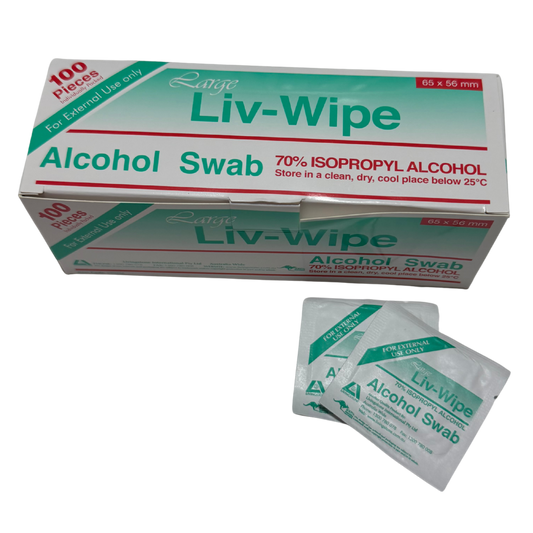 Alcohol Pads (Box of 100)
