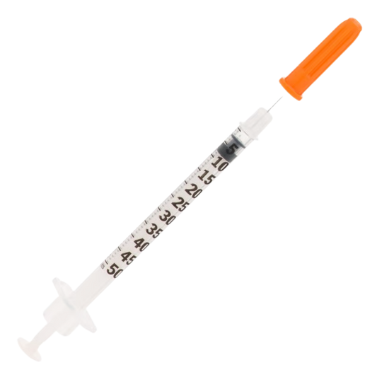 Insulin Syringe 0.5mL 31G x 6mm - 10pk